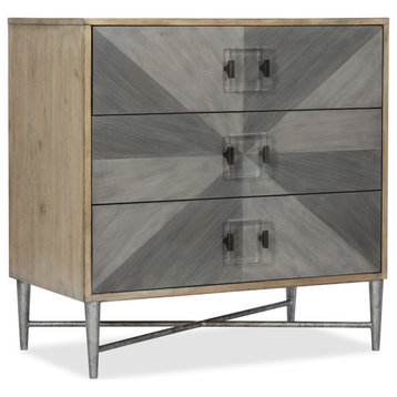 Hooker Furniture 638-85391 Zulu 36"W 3 Drawer Poplar Wood Dresser - Light Wood