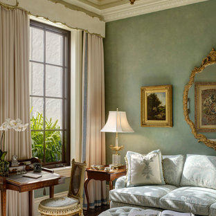 Upholstered Cornice Board With Drapery Houzz