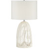 Aria 1 Light Table Lamp, White