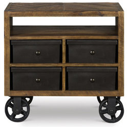 Rustic Nightstands And Bedside Tables by Warehouse Direct USA