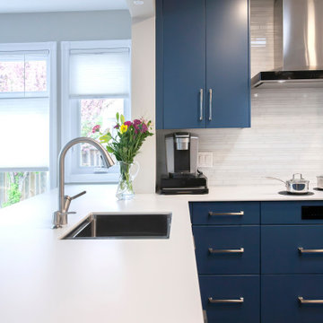 Custom Kitchen Reno with Hidden Appliances