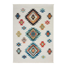Nourison Tribal Decor Area Rug, White, 2'2"x4'3"