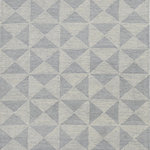 KAS - KAS Hudson 2464 Tribeca Geometric Rug, Ivory, 8'0"x11'0" - Get ready to lounge in casual comfort... these beautifully hand tufted space-dyed with an overtufted texture rugs will bring a relaxing romance to any home. Hudson is made from wool in India and has a pile height.