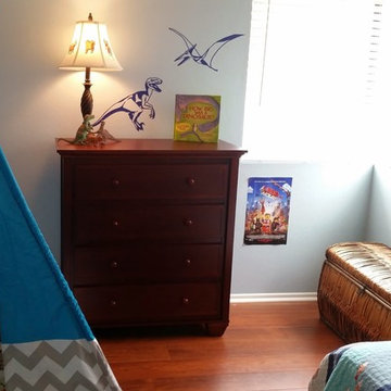 Kids' Room Makeover - Dino Wall Decals