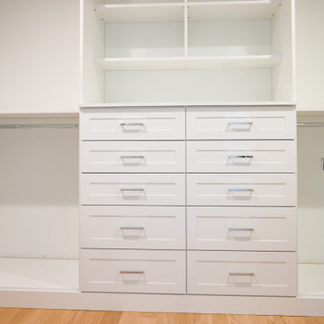 Primary Bedroom and Walk-in Closets