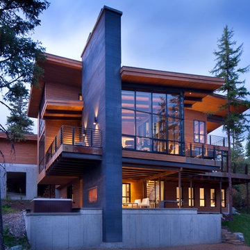 Modern Ski -Out Treehouse