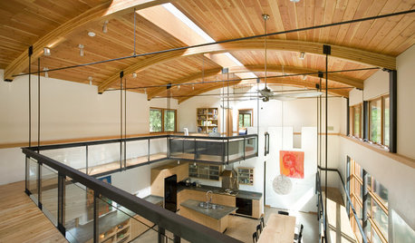 Offen, hell und großzügig: Das spricht für eine Galerie im Haus