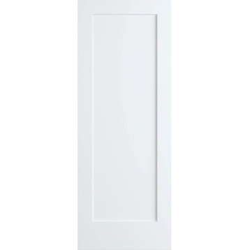1 Panel Shaker Passage Door Primed, 32"x80"x1.375"