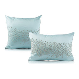 Enabelli Sky Blue Throw Pillow - Decorative Pillows