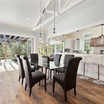 Wide Plank Rustic Oak Flooring