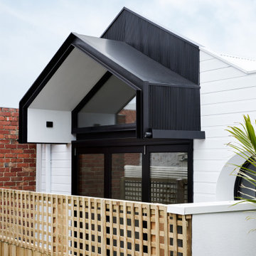 Dot's House: Lane Way Elevation