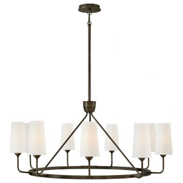 45W 9 LED Medium Pendant In Traditional Style-17.25 Inches Tall and 37.25