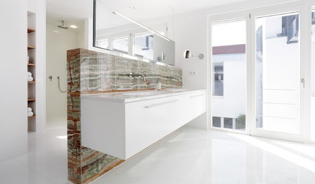 Salle de bains de la Semaine : Une pièce sublimée par la pierre