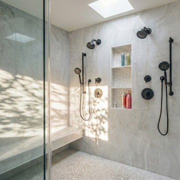 McLean Transitional Home Renovation | Luxury Kitchen & Spa Bathroom