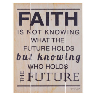 Faith Pallet Art - Contemporary - Prints And Posters - by Furniture