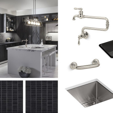 Gentlemen's Black Kitchen