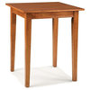 Homestyles Arts & Crafts Wood Bistro Table in Brown