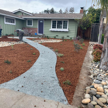River Rock Dry Bed