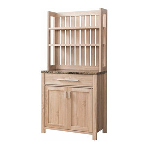 Furniture Of America Rye Contemporary Wood Bakers Rack In