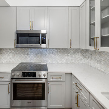 Transitional Kitchen Project in Old Town Alexandria, VA