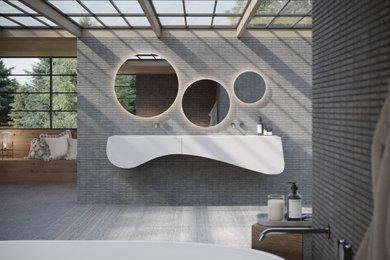 Mueble de baño Cloud 200cm