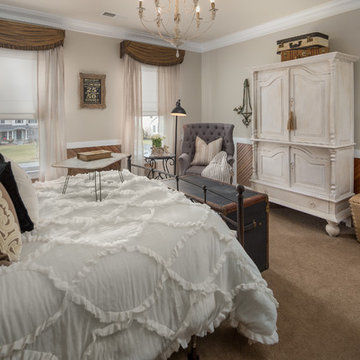 Rustic-Glam Guest Bedroom