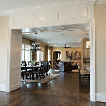 Bright and open living room with lots of class