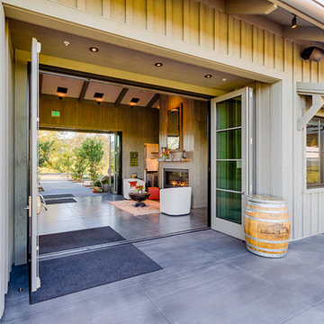 AG Bi-Folds Create an Indoor-Outdoor Tasting Experience at Robert Young Winery