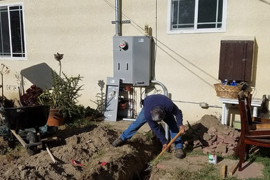 Inspiration for an exterior home remodel in Los Angeles
