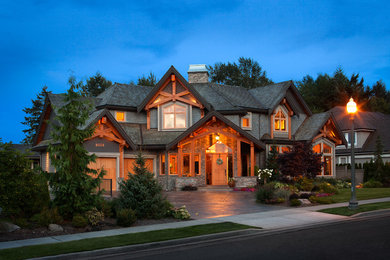 Elegant exterior home photo in Vancouver
