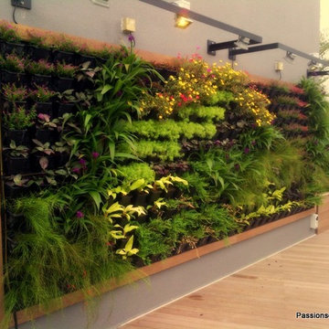 Rooftop entertainment garden