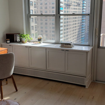 Custom A/C Cabinet and Radiator Vents