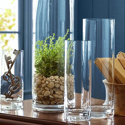 AEGEAN CLEAR GLASS VASES - Products