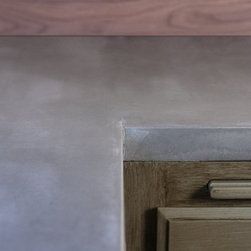 Kitchen Concrete Counter Top - Kitchen Countertops