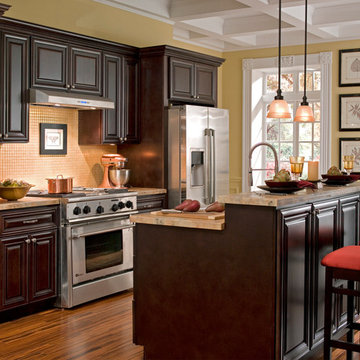 Findley & Myers Palm Beach Dark Chocolate Kitchen Cabinets
