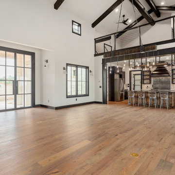 Industrial Farm House Living Room