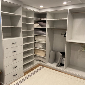 Master Closet with Laundry Room