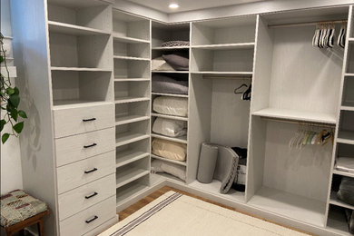 Master Closet with Laundry Room