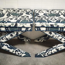 Custom X Benches - Footstools And Ottomans