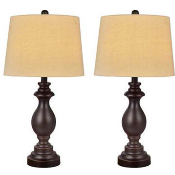 Cory Martin W-1632 Table Lamp, Set of 2, Oil Rubbed Bronze