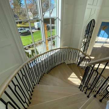 95_Remarkable and elegant floating elliptical staircase, McLean, VA 22101