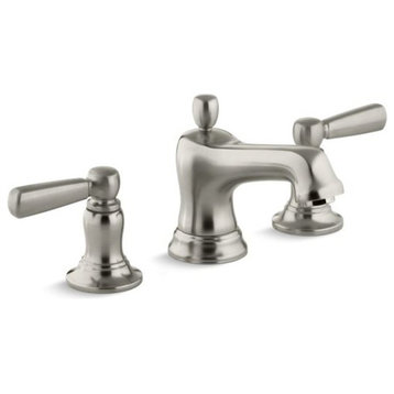 Kohler Bancroft Widespread Bathroom Faucet, Vibrant Brushed Nickel