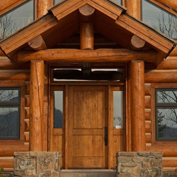Teton Springs Log Home