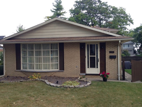 Updating Exterior To Match Dated Yellow Brick