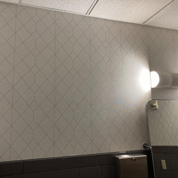 Grandview Dental office Wallpaper install and interior paint