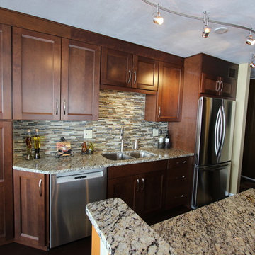 Kitchen Renovation, Lakewood, Ohio #1 ~ Waypoint Cabinetry