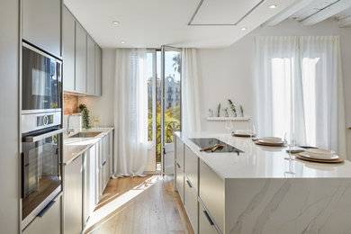 Vista de la cocina