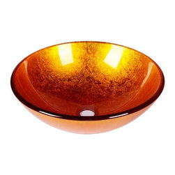 Foil Gold Vessel Basin - Products