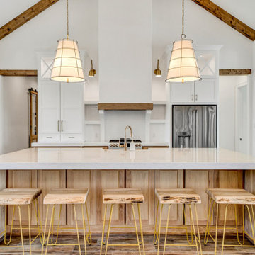 Architectural Designs Modern Farmhouse Plan 56460SM comes to life in Texas!
