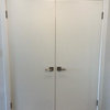 Wood Eco-Veneer Modern Door Slab 30 x 80 | Planum 0010 White Silk